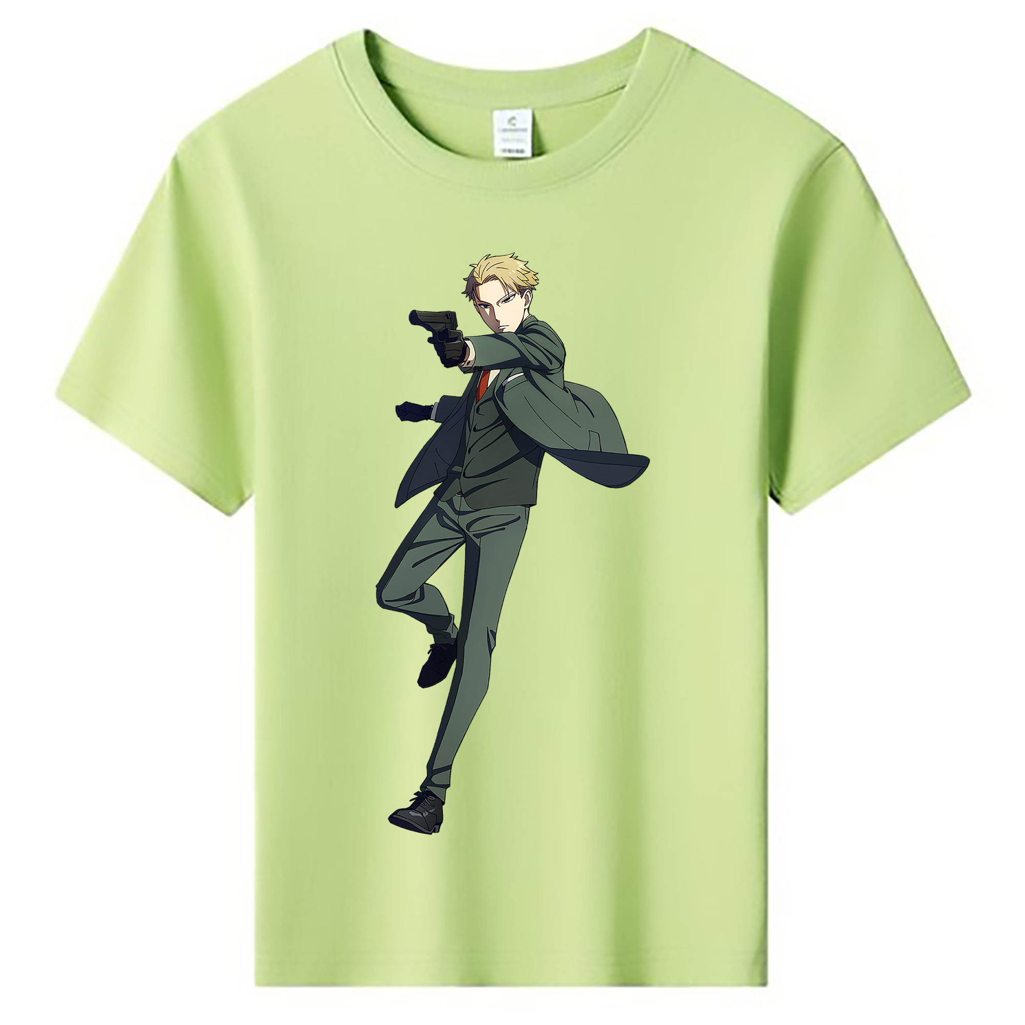 （画像用） SPY×FAMILY间谍家家酒 綿100％キッズTシャツ（フロントプリント）